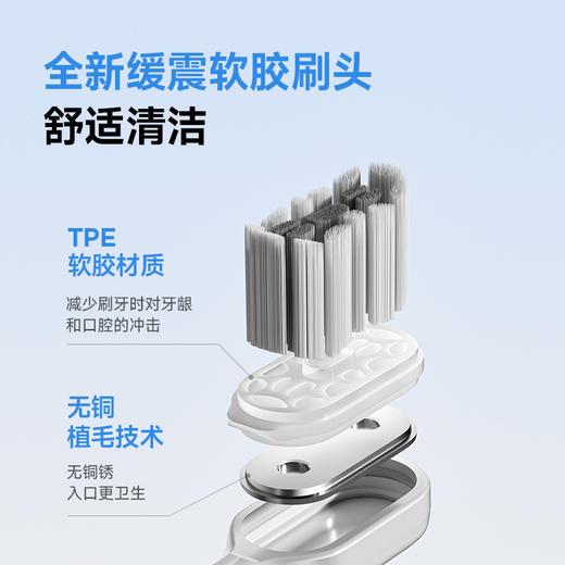 电动牙刷成人款无线充电新款新品软毛扫振一体家用全自动套装礼品新款新品 商品图2