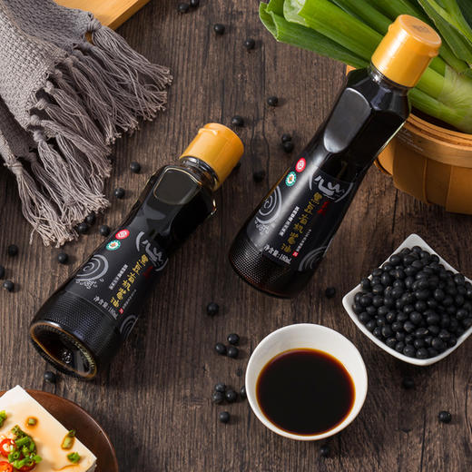 吉成有机黑豆酱油特级365天古法酿造 商品图2