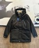 谱拉达连帽防风中长款羽绒服 商品缩略图0