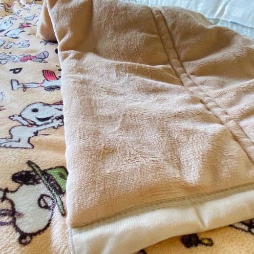 出口🇯🇵日本Nitori多层絎缝吸湿发热亲肤加厚毛毯 毯被 翻头被 商品图5