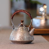 李小白银壶 纯银9999泡茶银壶 纯手工制作 纯银泡茶壶 泡茶银壶 冰裂泡壶 商品缩略图3