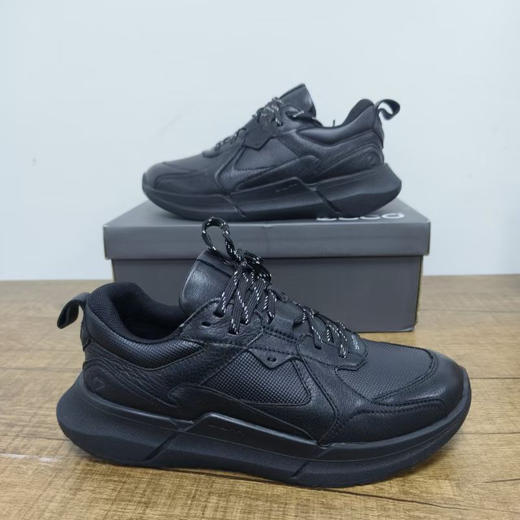 贸易公司渠道，外贸原单 ECCO爱步休闲鞋男 织物透气运动鞋厚底旅游鞋 健步BIOM2.2 
黑色39.41.43.44
灰色39.40.41.42.43.44 商品图1