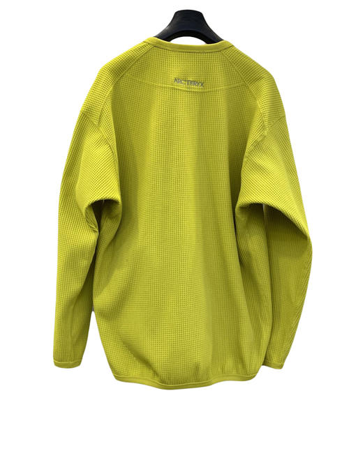 中性款刺绣华夫格长袖T恤lv003 商品图1