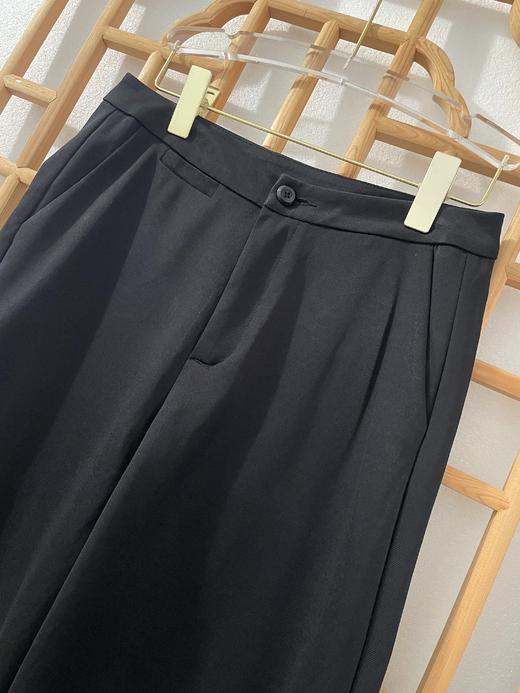 「断码清仓」精品秋冬垂感八分阔腿裤 L码  ZFYY277 商品图3