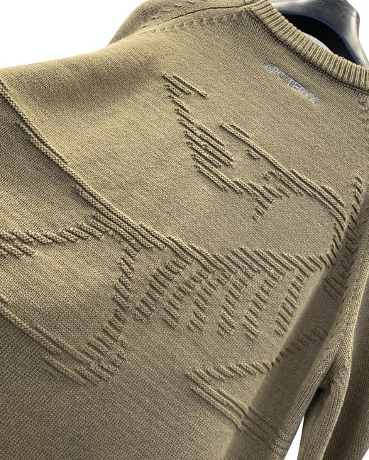 中性款立体提花针织毛衣lv003 商品图2