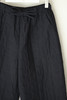 黄阿福 方格绗棉亚麻阔腿裤 商品缩略图1