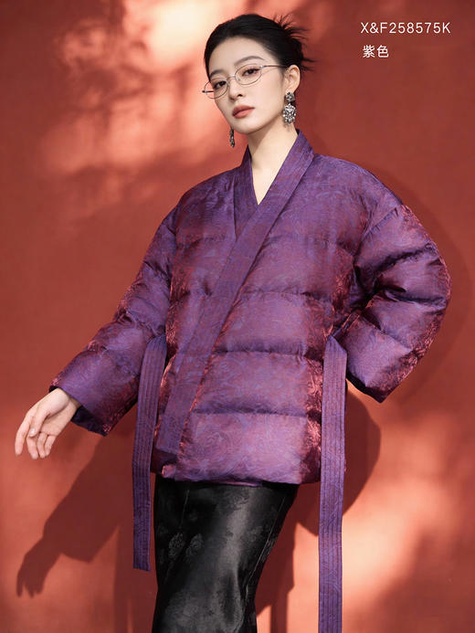 X&F258575K羽绒服95白鸭绒 商品图0