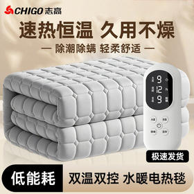 家用电器-电热水暖毯双人双控电褥子水暖不上火家用