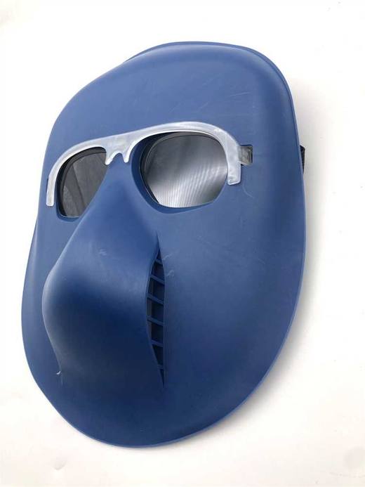 透气鬼脸面罩（蓝） 商品图0