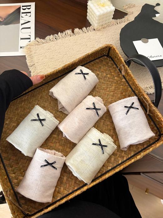 0331女士裸氨舒适透气高弹力无缝内裤三角裤 商品图1