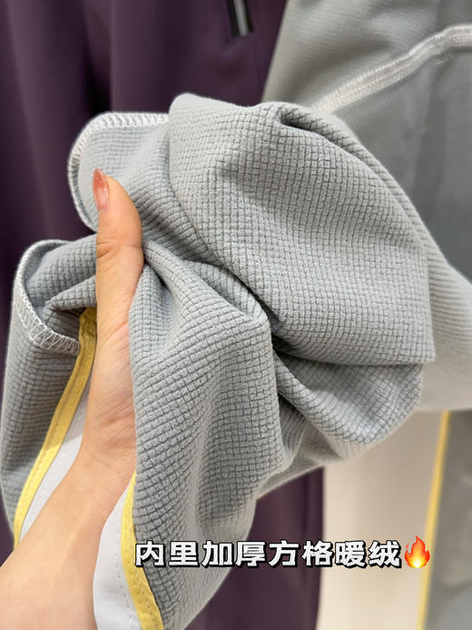 男女同款鸟家同款暗纹暖绒软壳弯刀裤户外防风保暖裤 商品图9