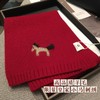 品牌订单小马刺WOOL100%羊毛红色围巾男女同款 商品缩略图6