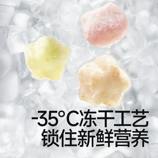 秋田满满--维C满满水果溶豆（水蜜桃樱桃）18g 商品图3