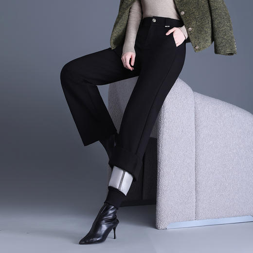 直筒羽绒裤加厚保暖高腰，休闲裤时尚百搭长裤子MYX-YBS-85169-Y 商品图1