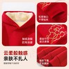童装卫衣马年喜庆年服红色加绒秋冬款连帽上衣时髦祥云拜年衣服潮 商品缩略图3