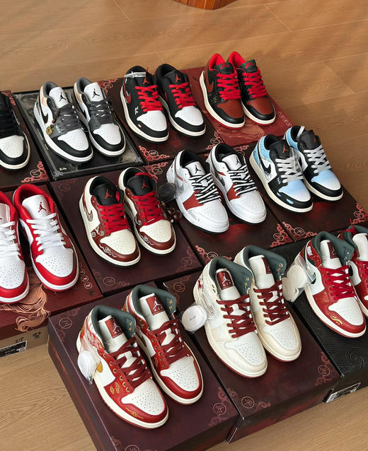 马年限定🐎 NK情侣款AJ板鞋运动鞋 11色12.30 商品图0