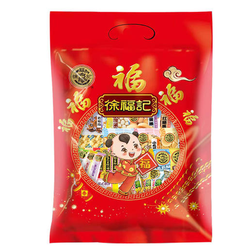 【新年送礼❗️就选徐福记🔥零食大礼包】多种爆款零食一盒尽享，精美国潮传统手提绳，礼到福到，元旦新年佳品！2026马年货中秋送礼领导长辈自己年春节常备L 商品图4