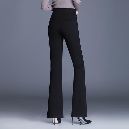 羊毛筒喇裤厚款棉裤外穿高腰，加厚保暖休闲喇叭裤MYX-BFZY-9280-Y 商品图2