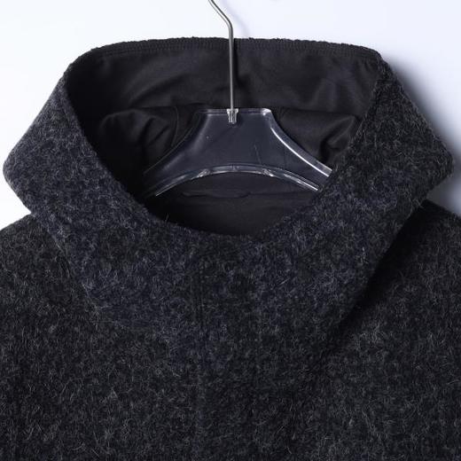 J9165SDSA男士秋冬新款痞帅男装简约时尚拉链立领连帽夹克外套宽松百搭 商品图2