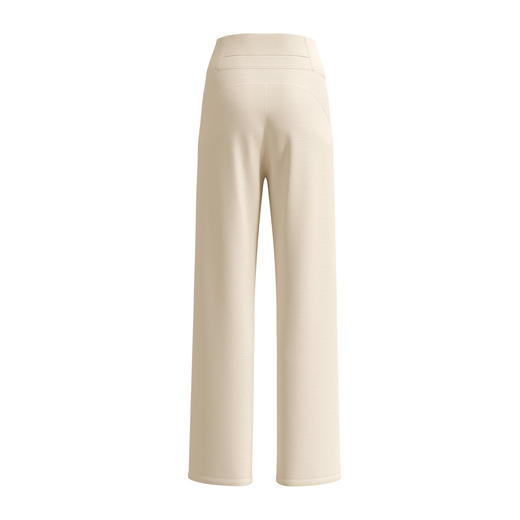 跃牌【瑜堂系列】蜜桃后腰口袋宽松直筒显高瑜伽长裤显瘦高腰提臀瑜伽裤JYMK228 商品图4