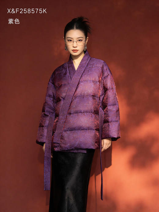 X&F258575K羽绒服95白鸭绒 商品图1