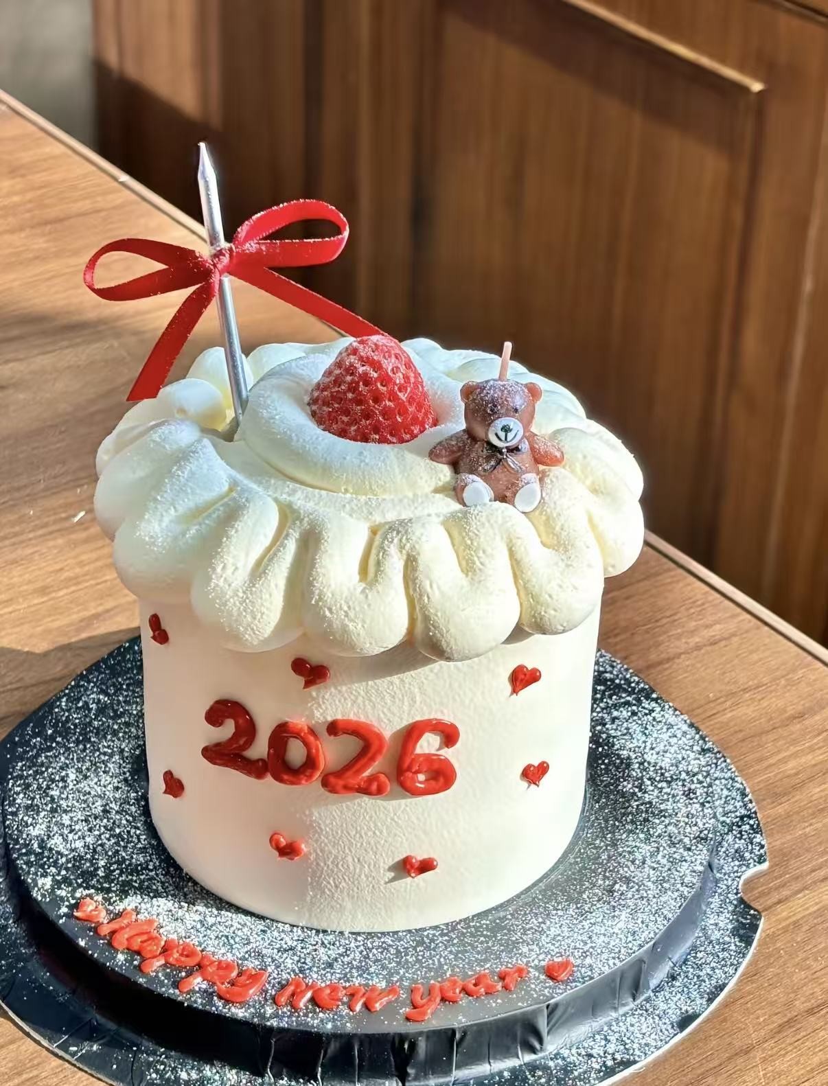 4寸动物奶主题蛋糕