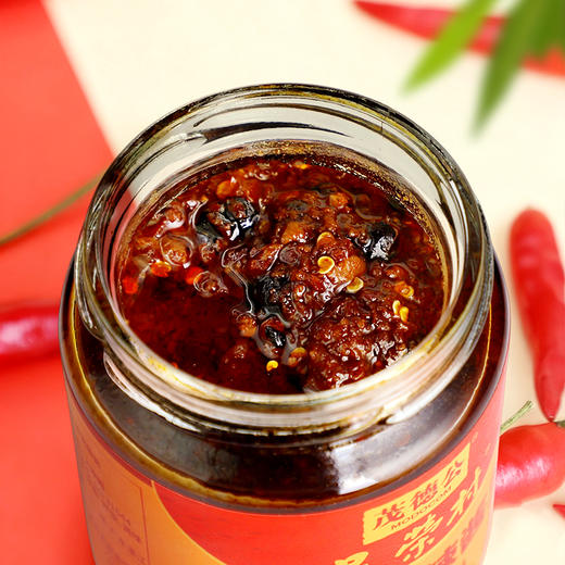 茂德公香辣酱王辣椒酱自制农家下饭菜剁椒蒜蓉酱拌饭拌面酱225gx2 商品图3