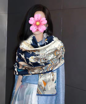 秋冬特惠💰400 新款 爱马仕围巾【双面同色】太美了