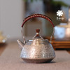 李小白银壶 纯银9999泡茶银壶 纯手工制作 纯银泡茶壶 泡茶银壶 冰裂泡壶 商品缩略图0