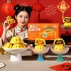 【送礼佳选❗️南瓜拉丝小饼手提礼盒】甄选品质原料制作，口感软糯拉丝「满足不同味蕾」共享佳节好味，送礼大气更有面，下午茶休闲小吃茶点心，马年新年送礼好物年货礼盒L 商品缩略图2