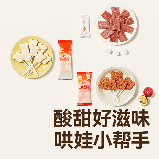 秋田满满--维C(西梅山楂)萌趣小小果条35g 商品图3