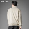 PINLI品立2026春季新款男士潮牌拉链立领落肩袖套头卫衣纯色上衣B262109004 商品缩略图3