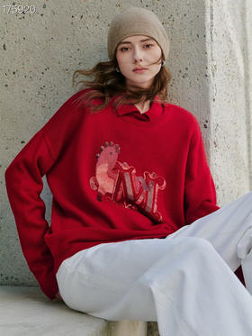 新年系列 Max亮片钉珠羊绒羊毛衫