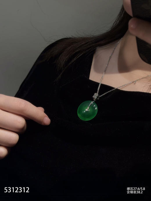 平安扣吊坠【5312312】具体价格微信咨询 商品图1