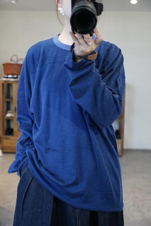 nanamica 柔软宽松款长袖T恤 商品图1