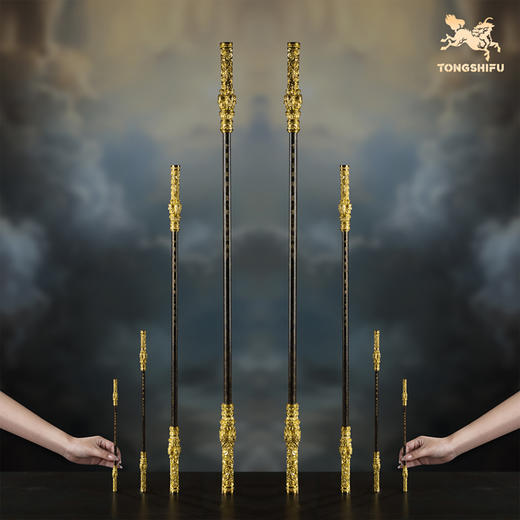 铜师傅《悟空之金箍棒》齐天大圣孙悟空如意金箍棒桌面铜摆件 商品图5