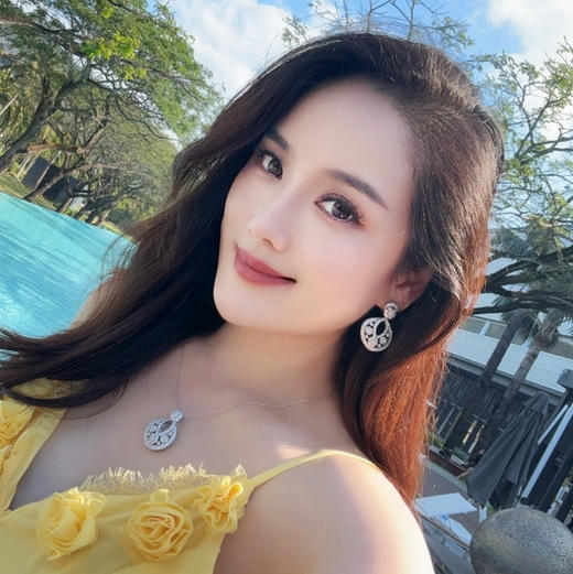 GAONAS  瑞雪奢华白色水滴璀璨耳环11798EW 商品图4