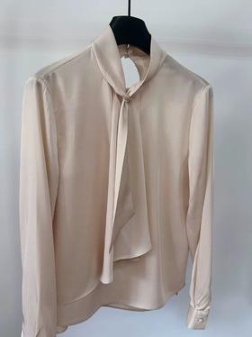 「断码清仓」重磅真丝桑蚕丝套头衬衣 L码  ZFYY271