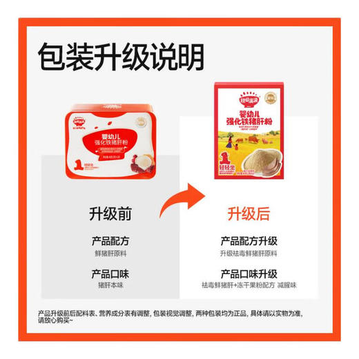 秋田满满--(纸盒)婴幼儿强化铁猪肝粉40g 商品图1