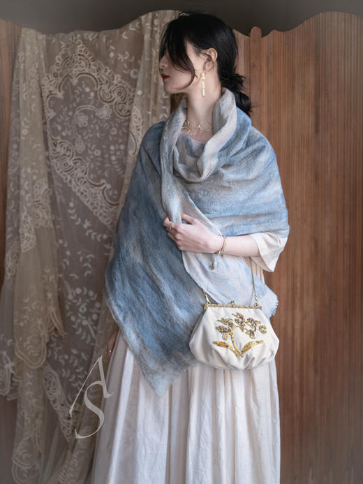 By Walid 原色古董蕾丝连衣裙 商品图2