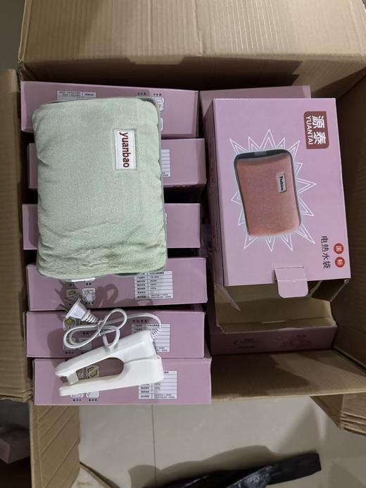 【国标安心❗️充电式热水袋礼盒装】轻盈绒毛 蓬松柔软 轻暖无压迫 暖水袋暖宝宝暖手可爱女生敷肚子卡通防爆电 商品图8