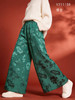 2021秋冬新款提花棉裤休闲裤宽松阔腿裤V211198。 商品缩略图8