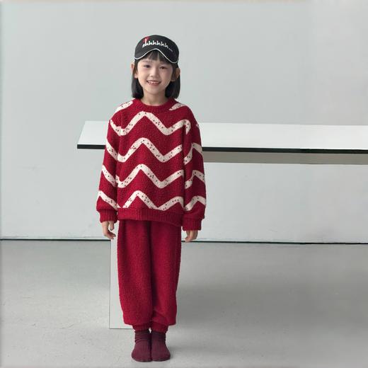 【79元起2套】秋冬儿童半边绒睡衣 男女童暖暖绒家居服套装 商品图10