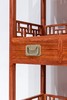 红桥红  家具严选  缅甸花梨（大果紫檀）【178 三围可拆卸品字格 层架】 商品缩略图2