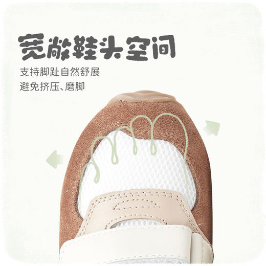 woollykids小羊沃利澳洲牛皮男女宝宝透气运动橡胶防滑魔术贴童鞋 商品图2