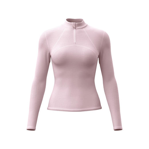 跃牌【瑜堂系列】2026女款显瘦修身透气运动瑜伽服长袖女跑步健身瑜伽上衣JYWC031 商品图4