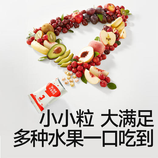 秋田满满--维C满满水果溶豆（水蜜桃樱桃）18g 商品图1
