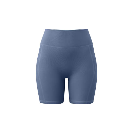 跃牌【瑜堂系列】夏无T高腰提臀紧身裸感五分瑜伽裤女跑步运动健身瑜伽短裤JYA009 商品图4