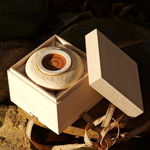 凤德堂灰贝柴烧陶瓷盖碗 商品图3