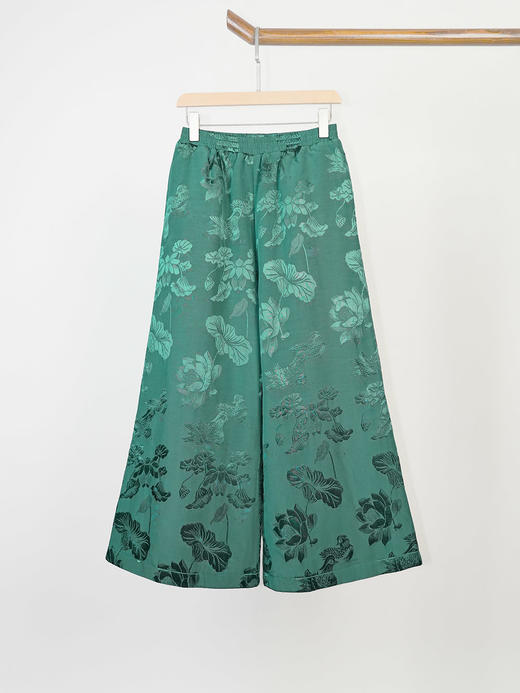 2021秋冬新款提花棉裤休闲裤宽松阔腿裤V211198。 商品图10